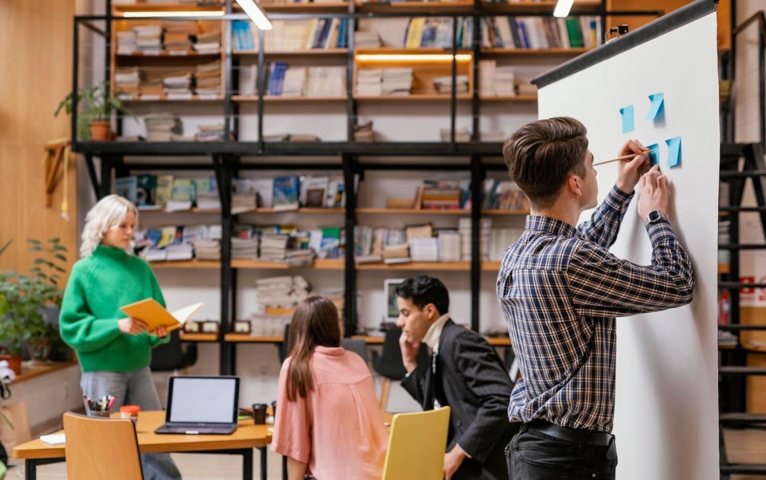 Gemeinsames Lernen in entspannter Atmosphäre